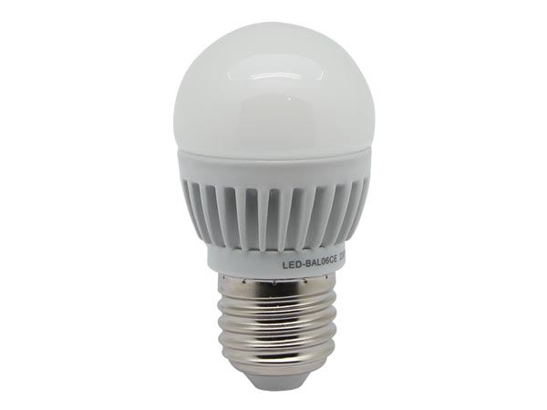 Bombillas LED esférica E27 5W (Fría, Cálida, Neutra)